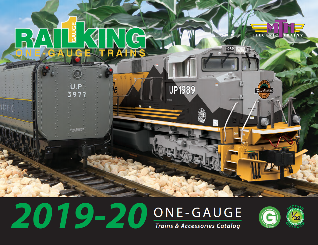 MTH 201920 OneGauge Catalog (GScale) tagged