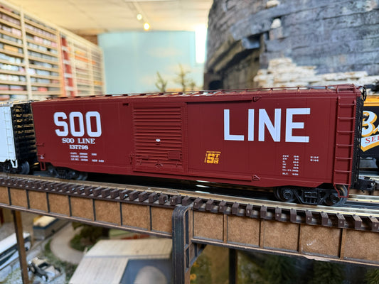 MTH 20-99448 - 50’ Ps-1 Box Car "SOO Line" #137794 (Brown) - Custom Run for MrMuffin'sTrains - MrMuffin'sTrains