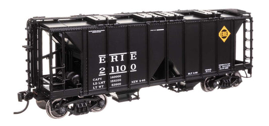Walthers HO 910-49714 - Mainline - ACF 1958 Cu Ft Covered Hopper Car "Erie" #21100