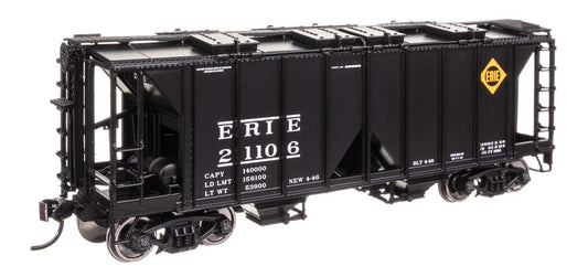 Walthers HO 910-49715 - Mainline - ACF 1958 Cu Ft Covered Hopper Car "Erie" #21106