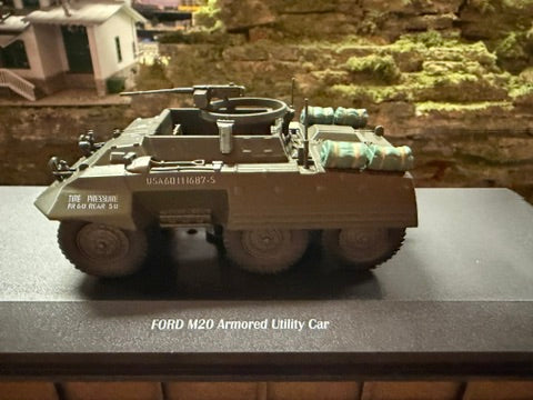 Atlas O 3002661 - Ford M20 Armored Utility Car 1/43 - MrMuffin'sTrains