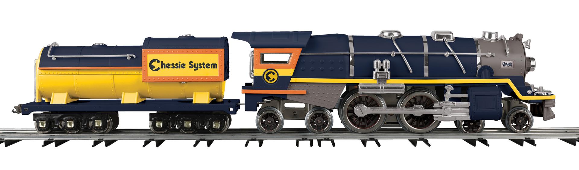 MTH 10-1352-1 - Tinplate 400E Steam Engine "Chessie System" w/ PS3