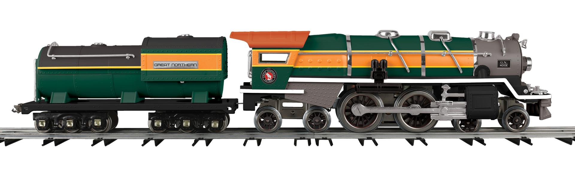 MTH 10-1354-0 - Tinplate 400E Steam Engine "Great Northern" (Traditional)