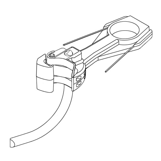 Kadee HO 119-25 - #119 SE Shelf Whisker Metal Coupler - Medium (9/32") Centerset Shank (Bulk Pack - 25 Pair)