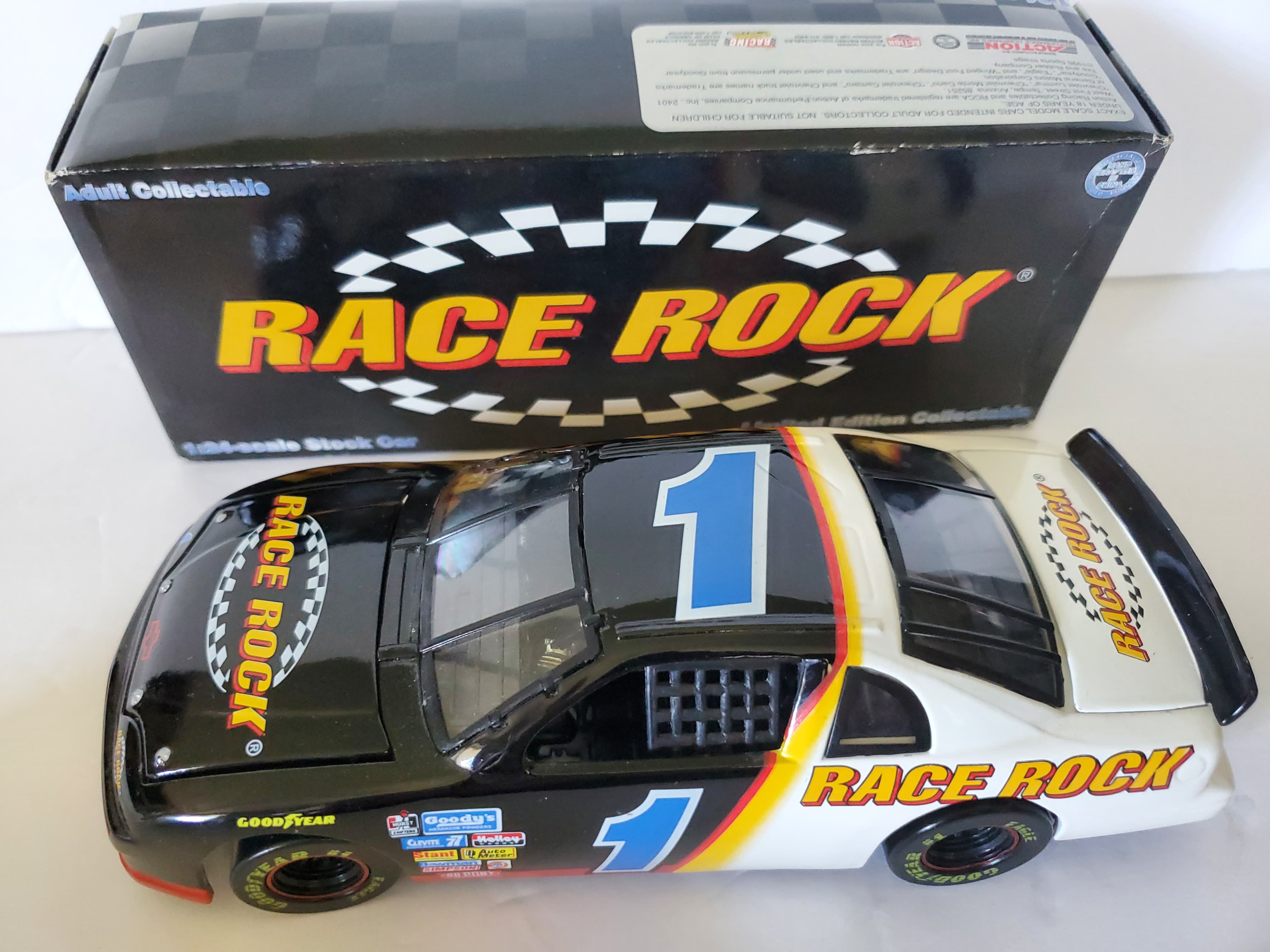 1996 RACE ROCK - #1 STOCK CAR - 1/24 Diecast - Second hand - SH034