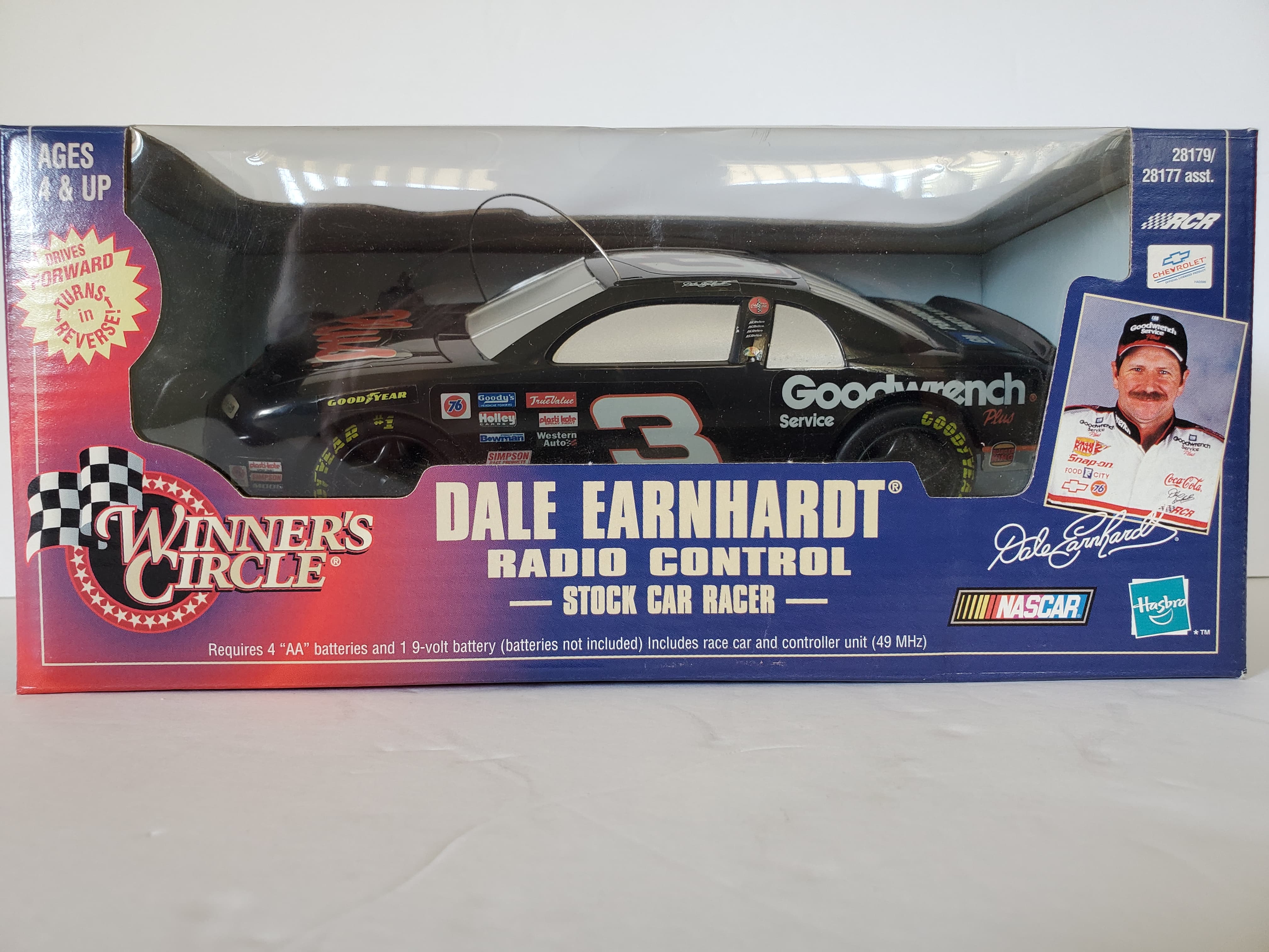 1999 WINNERS CIRCLE - RADIO CONTROL STOCK CAR RACER #3 - DALE EARNHARDT - 1/24 Diecast - Second hand - SH032