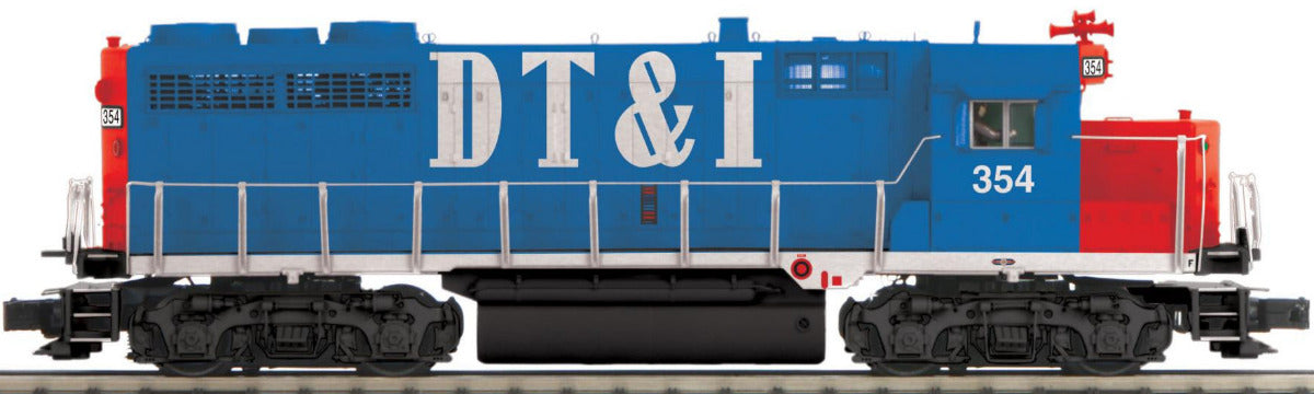MTH 20-22074-1 - GP-35 Low Hood Diesel Engine "Detroit, Toledo & Ironton" #354 w/ PS3