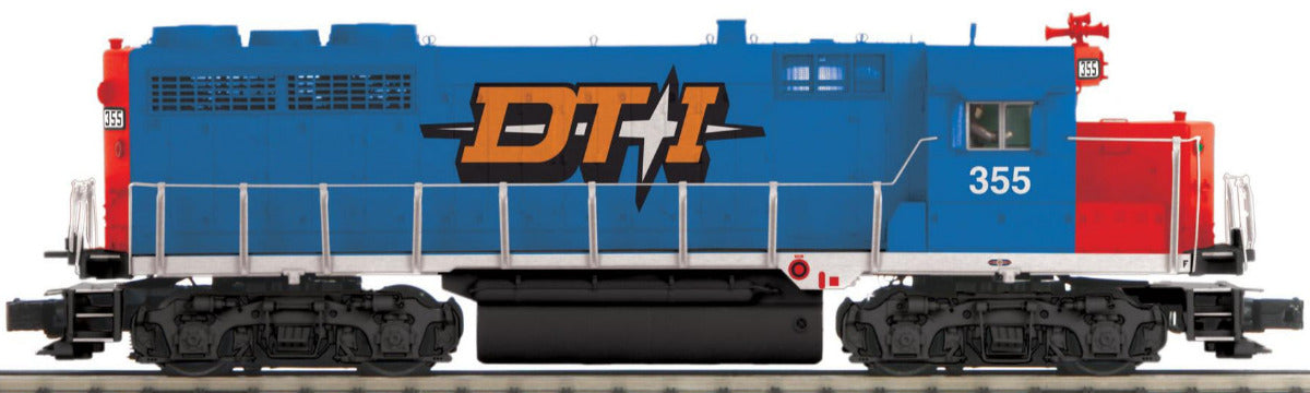 MTH 20-22075-1 - GP-35 Low Hood Diesel Engine "Detroit, Toledo & Ironton" #355 w/ PS3