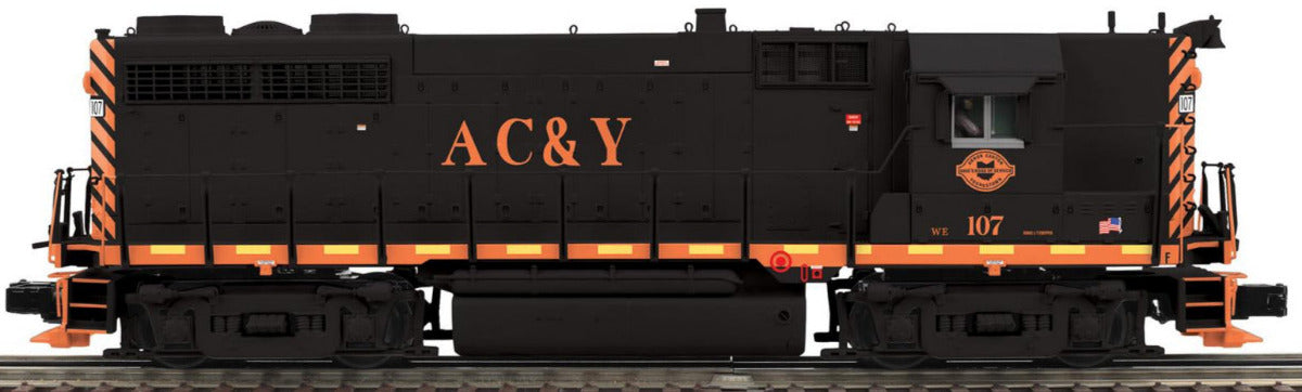 MTH 20-22082-1 - GP-35 High Hood Diesel Engine "Akron, Canton & Youngstown" #107 w/ PS3