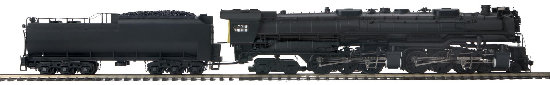 MTH 20-3952-1 - 4-6-6-4 Z-6 Challenger Steam Engine "Unlettered" w/ PS3 (Coal Tender) - Custom Run for MrMuffin'sTrains