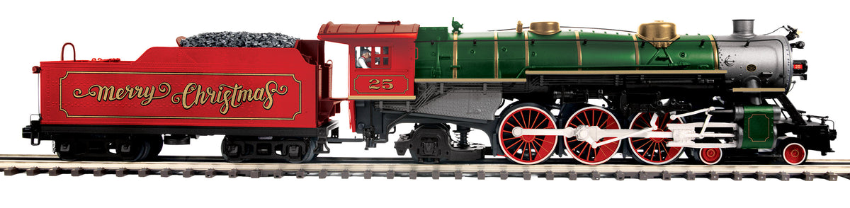 MTH 20-3979-1 - Premier - 4-6-2 USRA Heavy Pacific Steam Engine "Christmas" #25 w/ PS3