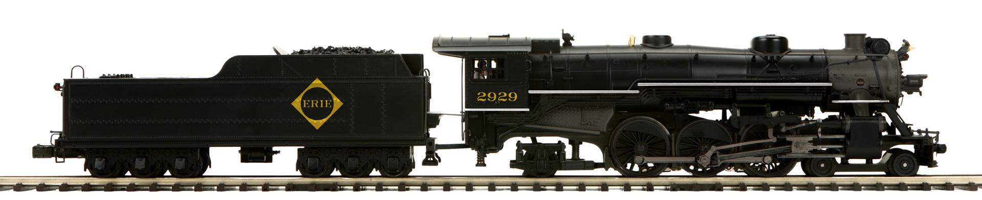 MTH 20-3983-1 - 4-6-2 USRA Heavy Pacific Steam Engine "Erie" #2929 w/ PS3 - Custom Run for MrMuffin'sTrains