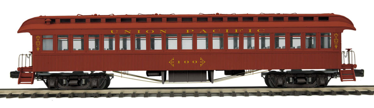 MTH 20-62113 - Premier - 64’ Woodsided Coach Car "Union Pacific" #100