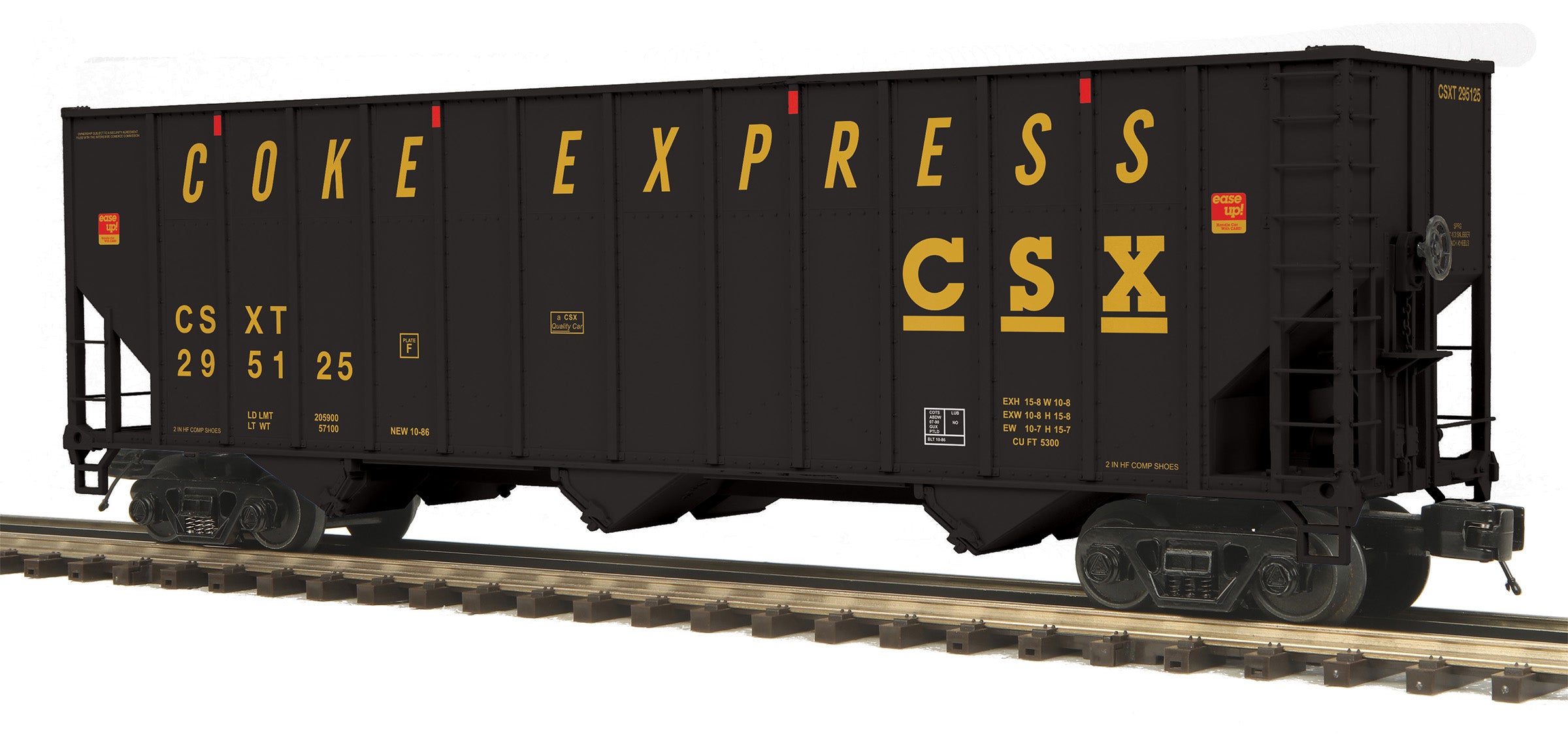 MTH 20-92395 - Coke Hopper Car "CSX" Set #2 (4-Car)