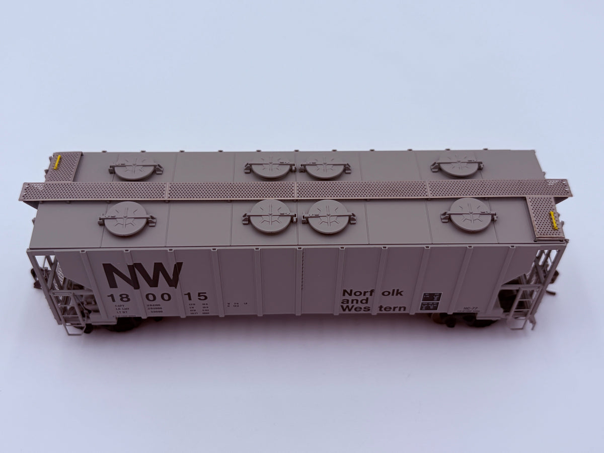 Atlas HO 20007698 - Master - Portec 3000 Covered Hopper "Norfolk & Western" #180015