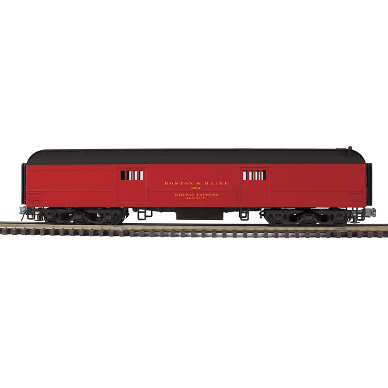 Atlas O 2001327 - Trainman - 60' Baggage Passenger Car "Boston & Maine"