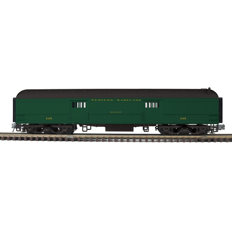 Atlas O 2001381 - Trainman - 60' Baggage Passenger Car "Western Maryland" (2-Rail)