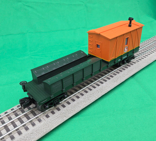 MTH 30-79710 - Crane Tender Car "Great Northern" #05609 - MrMuffin'sTrains