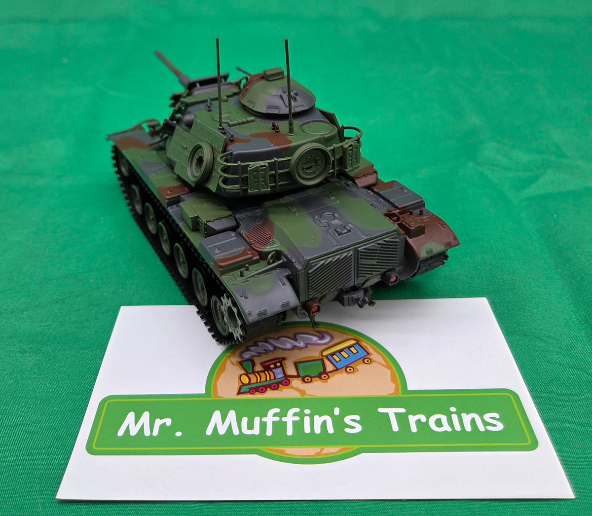 MTH - M60A1 w/ Reactive Armor Tank (Forest Camo) 1/48 Scale