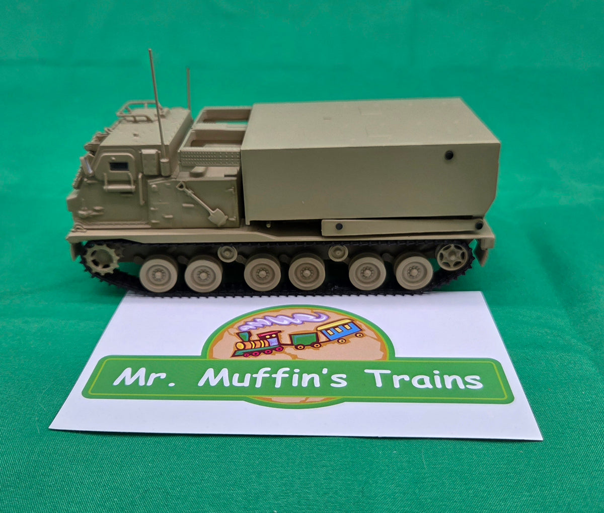 MTH - Multiple Launch Rocket System (MLRS) Desert Tan - 1/48 Scale