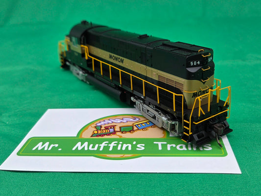 Atlas HO MMT05 - Master - Gold - C420 Diesel Locomotive "Monon" #504 - Custom Run for MrMuffin'sTrains