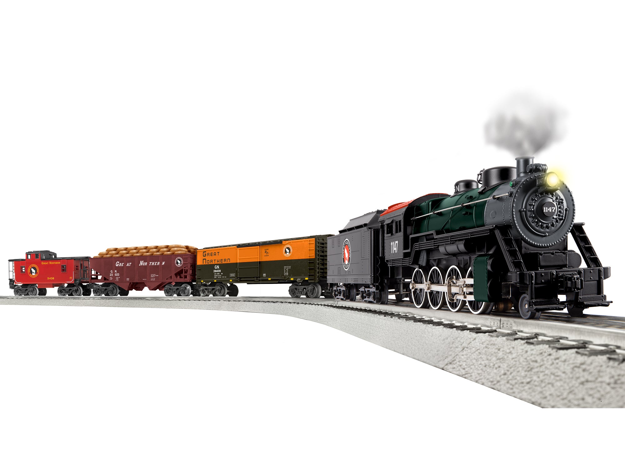 Lionel 2423020 - LionChief 2-8-0 "Great Northern" Freight Set