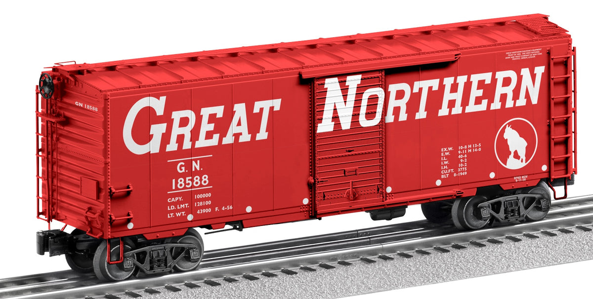 Lionel 2426040 - Freightsounds PS-1 Boxcar "Great Northern" #18588 - MrMuffin'sTrains