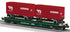 Lionel 2426710 - 50' Flatcar "Deer Dash" w/ 20' Trailers #242510