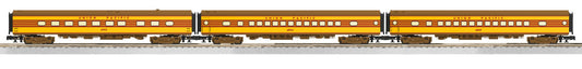 Lionel 2427530 - 18" Aluminum Passenger Car "Union Pacific" (3-Car) - MrMuffin'sTrains