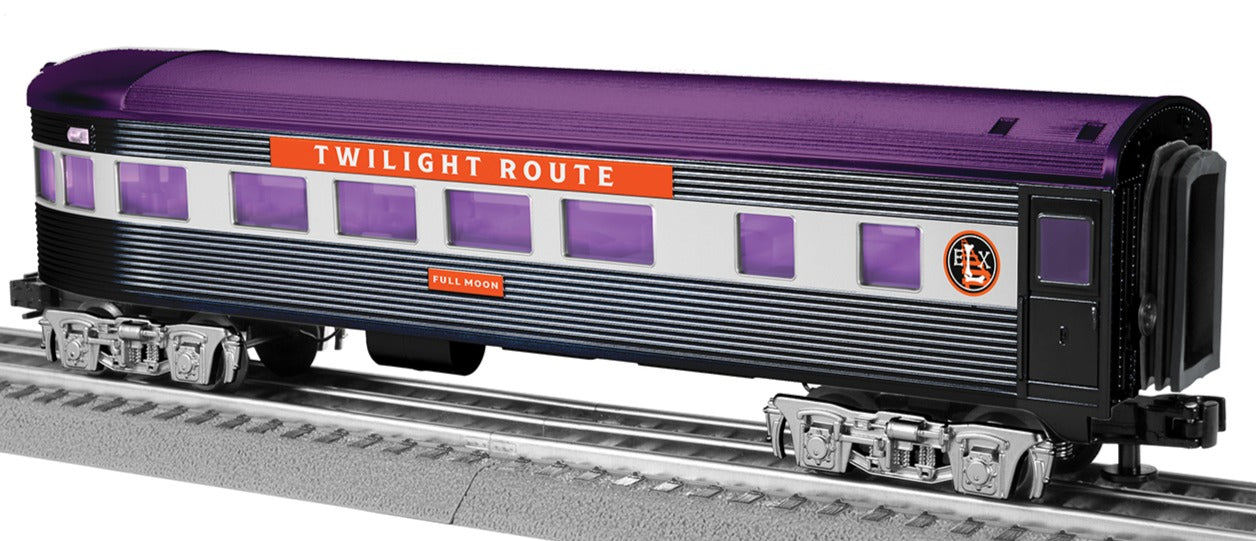Lionel 2427950 - Streamlined Observation Coach "Halloween" #Full Moon