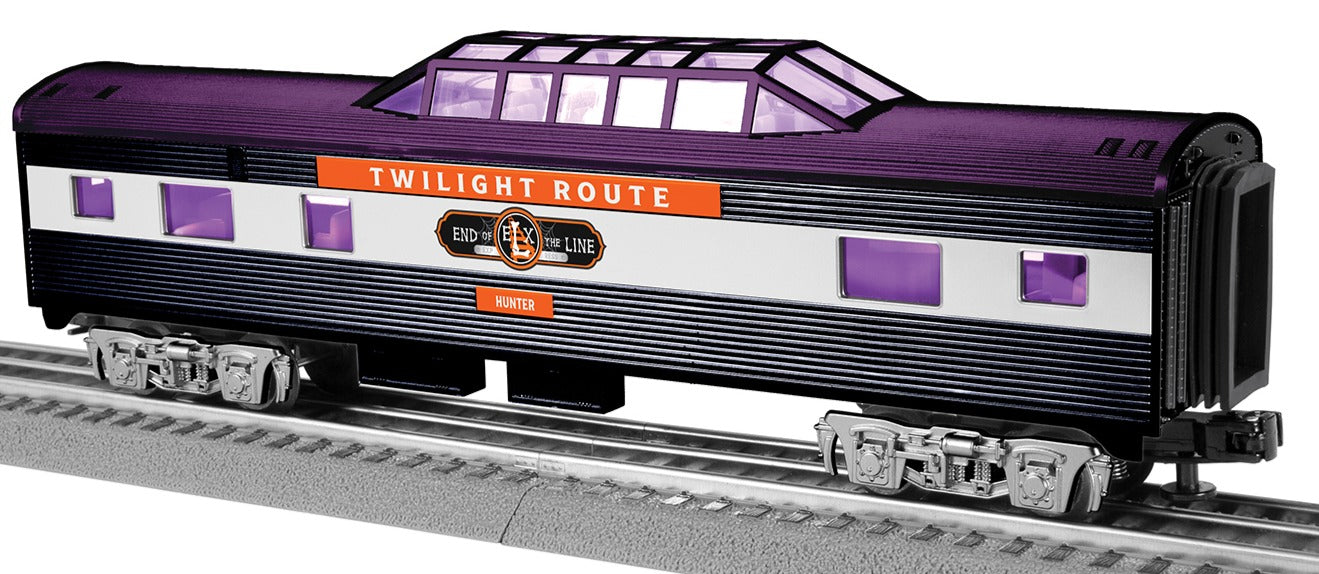 Lionel 2427970 - Streamlined Vista Doom Coach "Halloween" #Hunter