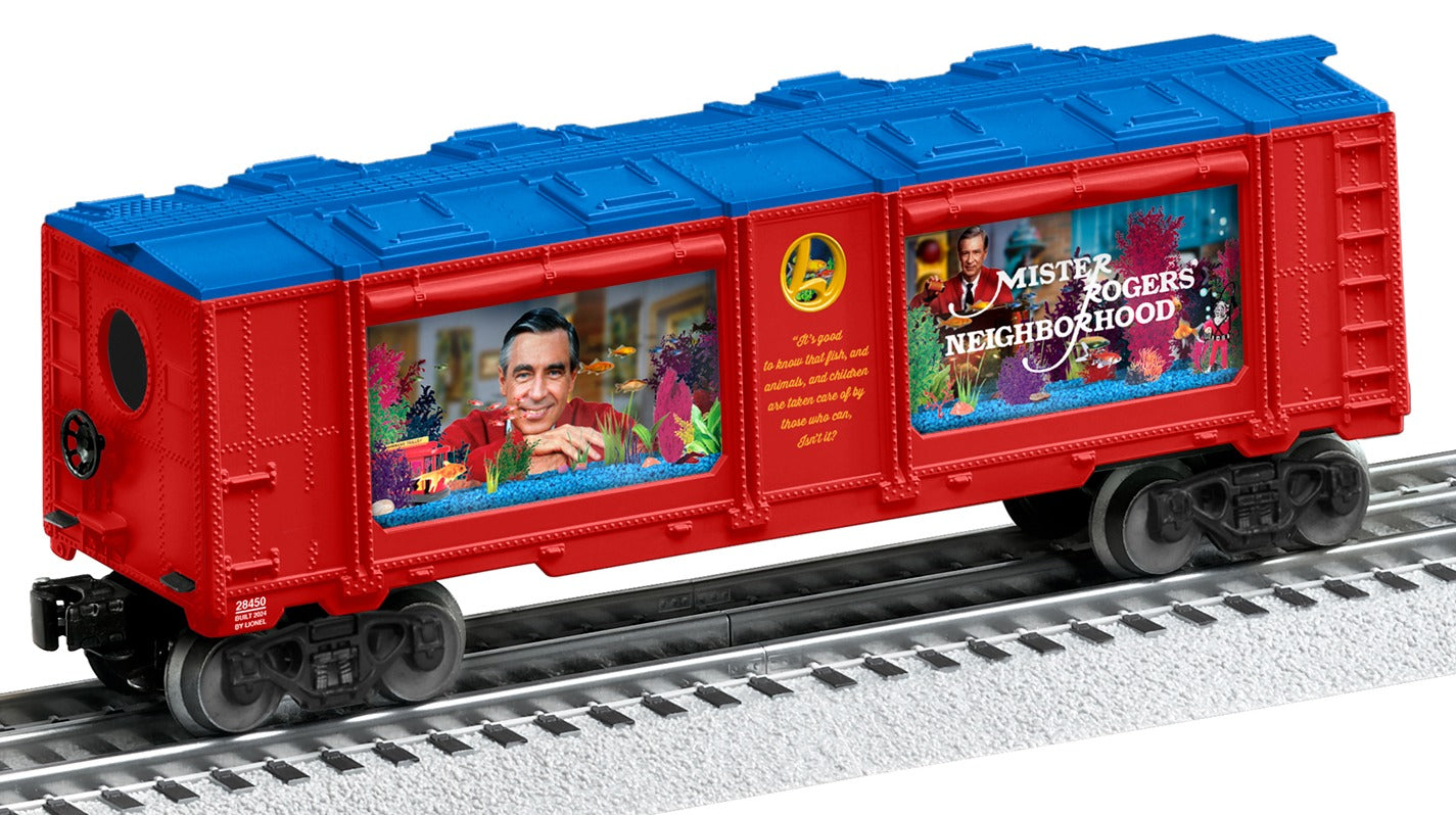 Lionel 2428450 - Mister Rogers' Neighborhood - Aquarium Car "Mister Rogers"