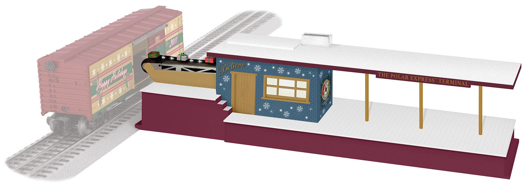 Lionel 2429100 - Operating Freight Terminal "The Polar Express"