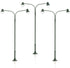Lionel 2429220 - Double Arm Globe Light (3-Pack)
