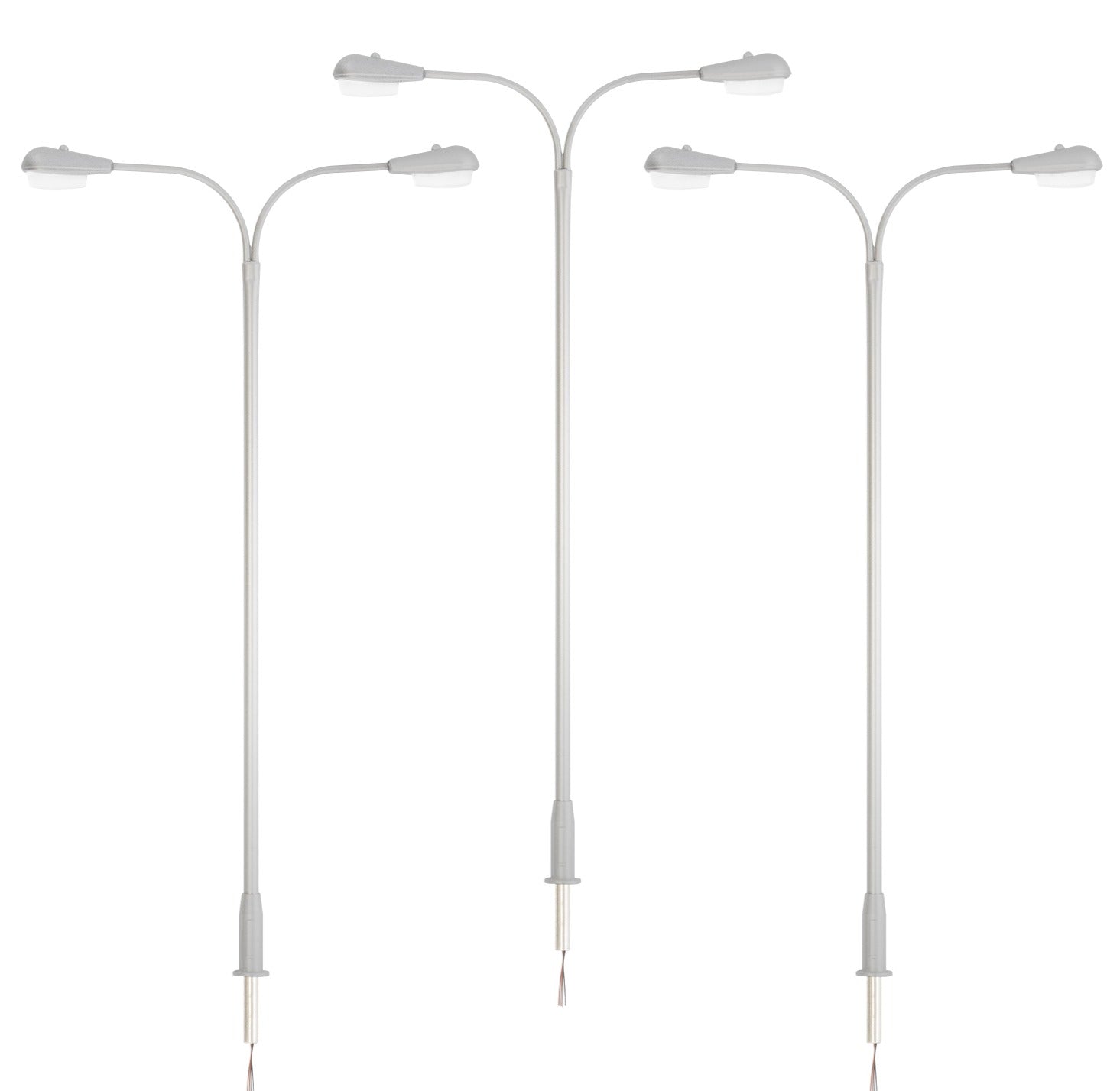 Lionel 2429230 - Double Arm Highway Light (3-Pack)