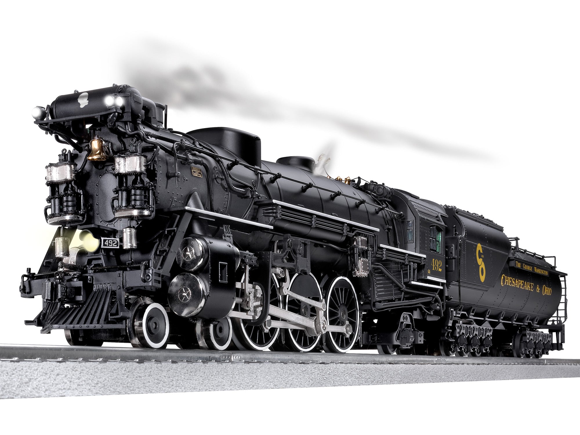 Lionel 2431160 - Legacy F19 Pacific Steam Engine "Chesapeake & Ohio" #492 (George Washington)