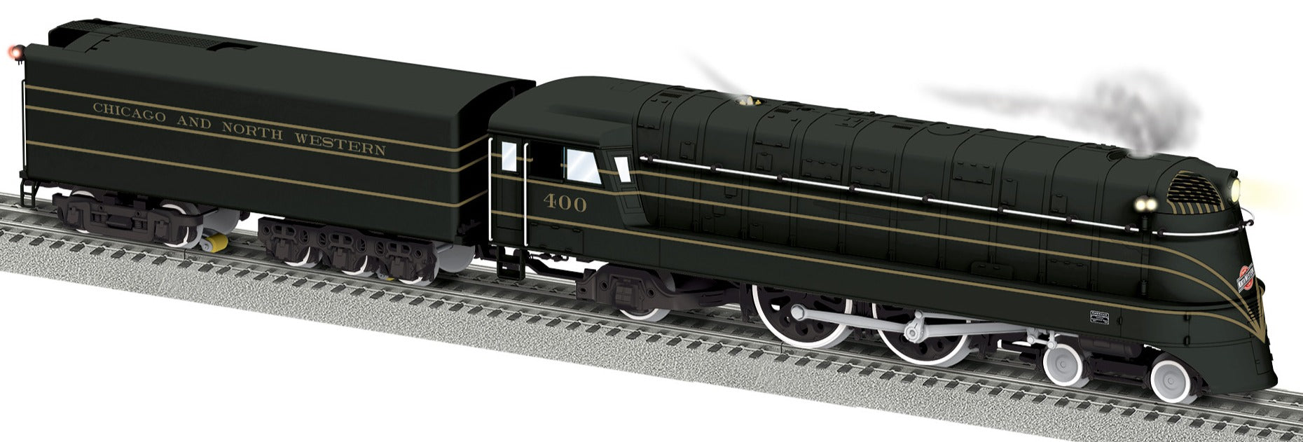 Lionel 2431730 - Legacy 4-4-2 Steam Locomotive "Chicago & North Western" #400
