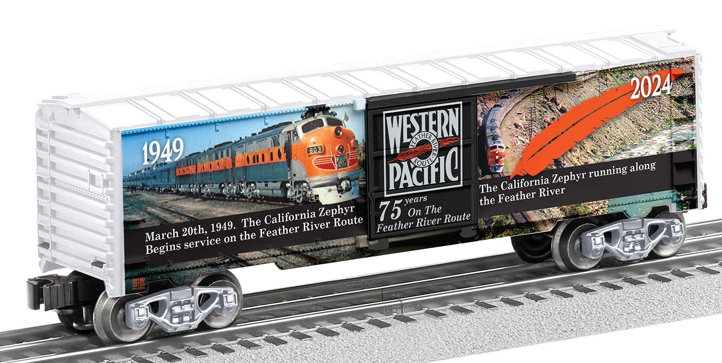 Lionel 2438180 - 75th Anniversary Boxcar "California Zephyr"