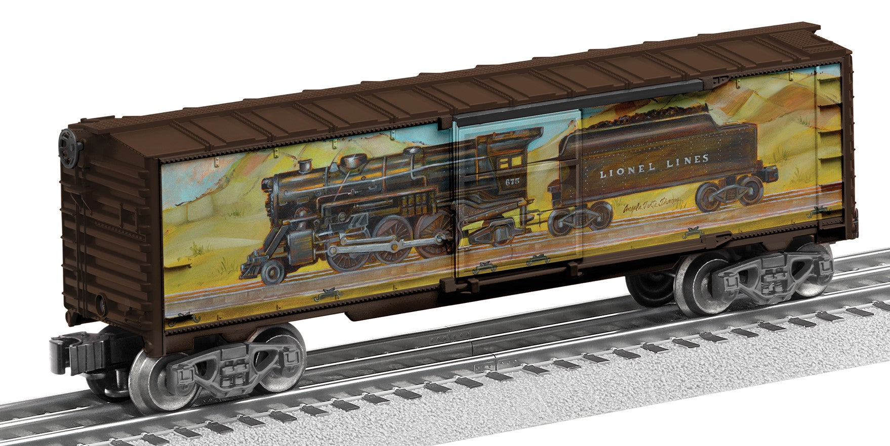 Lionel 2438210 - Angela Trotta Thomas - Boxcar "Prairie"