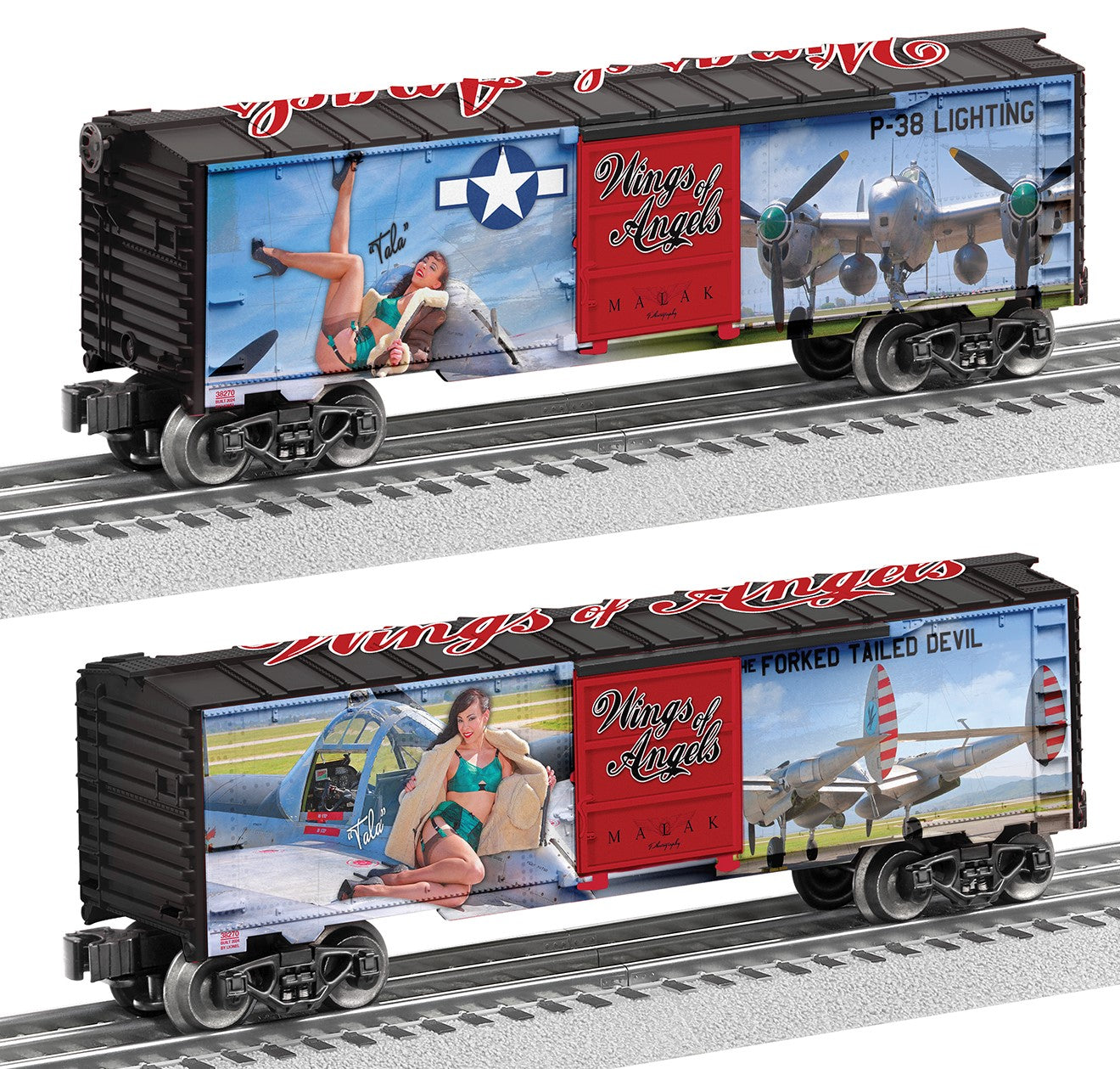 Lionel 2438270 - U.S. Army Boxcar "Wings of Angels - Tala"