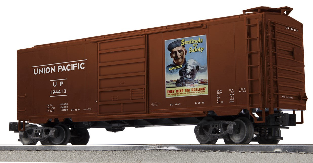 Lionel 2442040 - WWII PS-1 Boxcar "Union Pacific" (3-Car) #4
