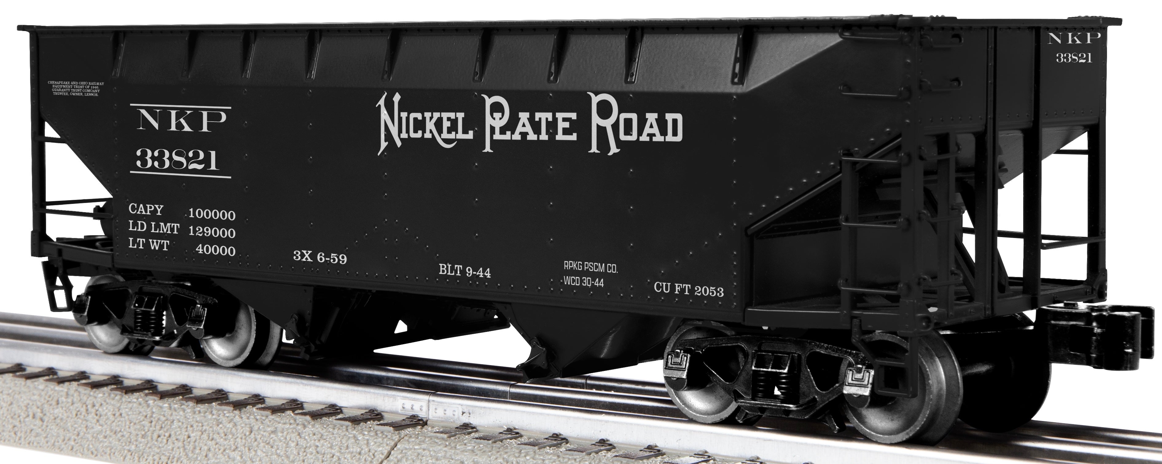 Lionel 2442325 - 2-Bay AAR Hopper Car "Nickel Plate Road" (3-Car) Set #2