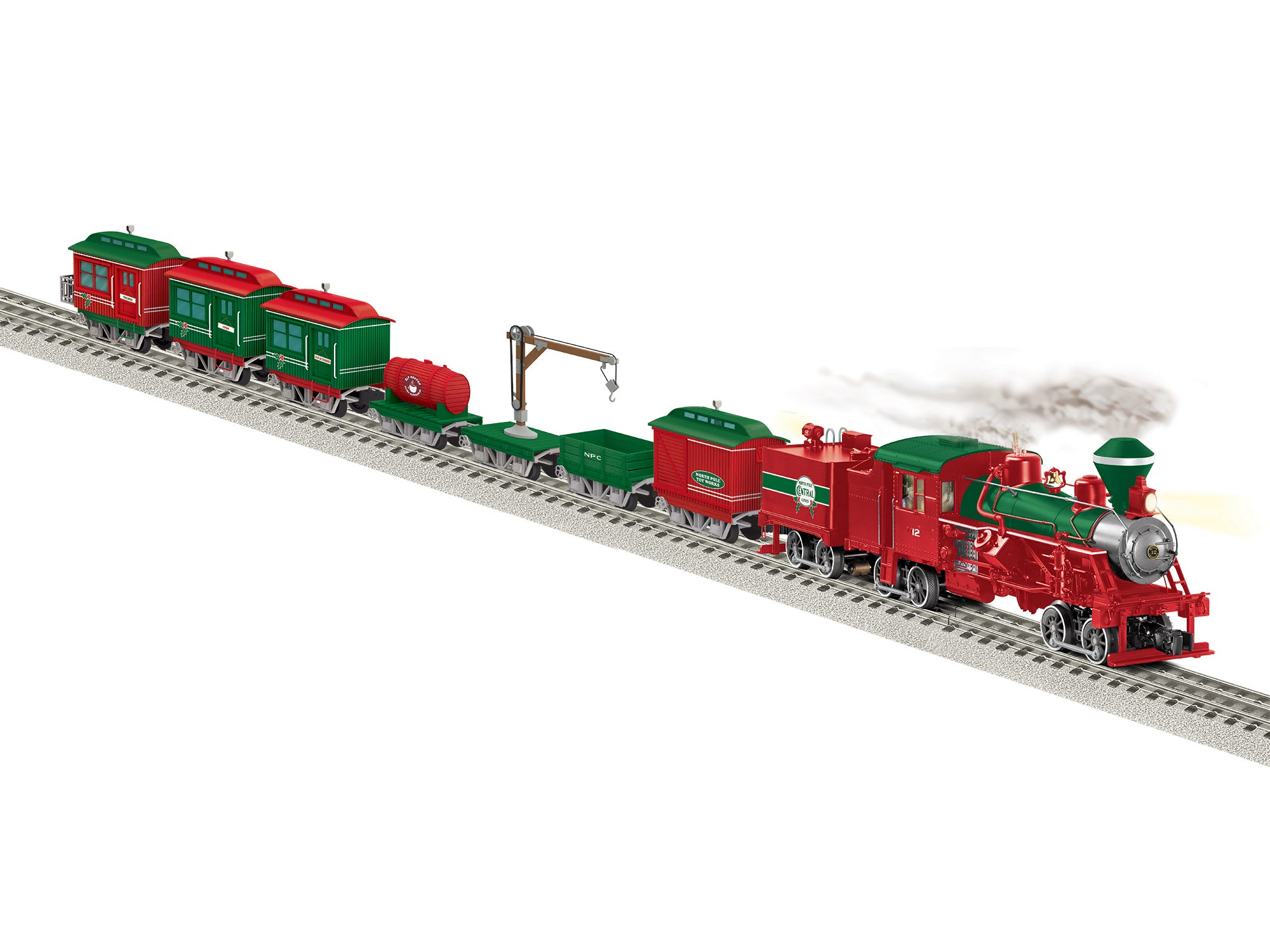 Lionel 2522100 - Legacy Toy Works Heisler Set "North Pole Central"