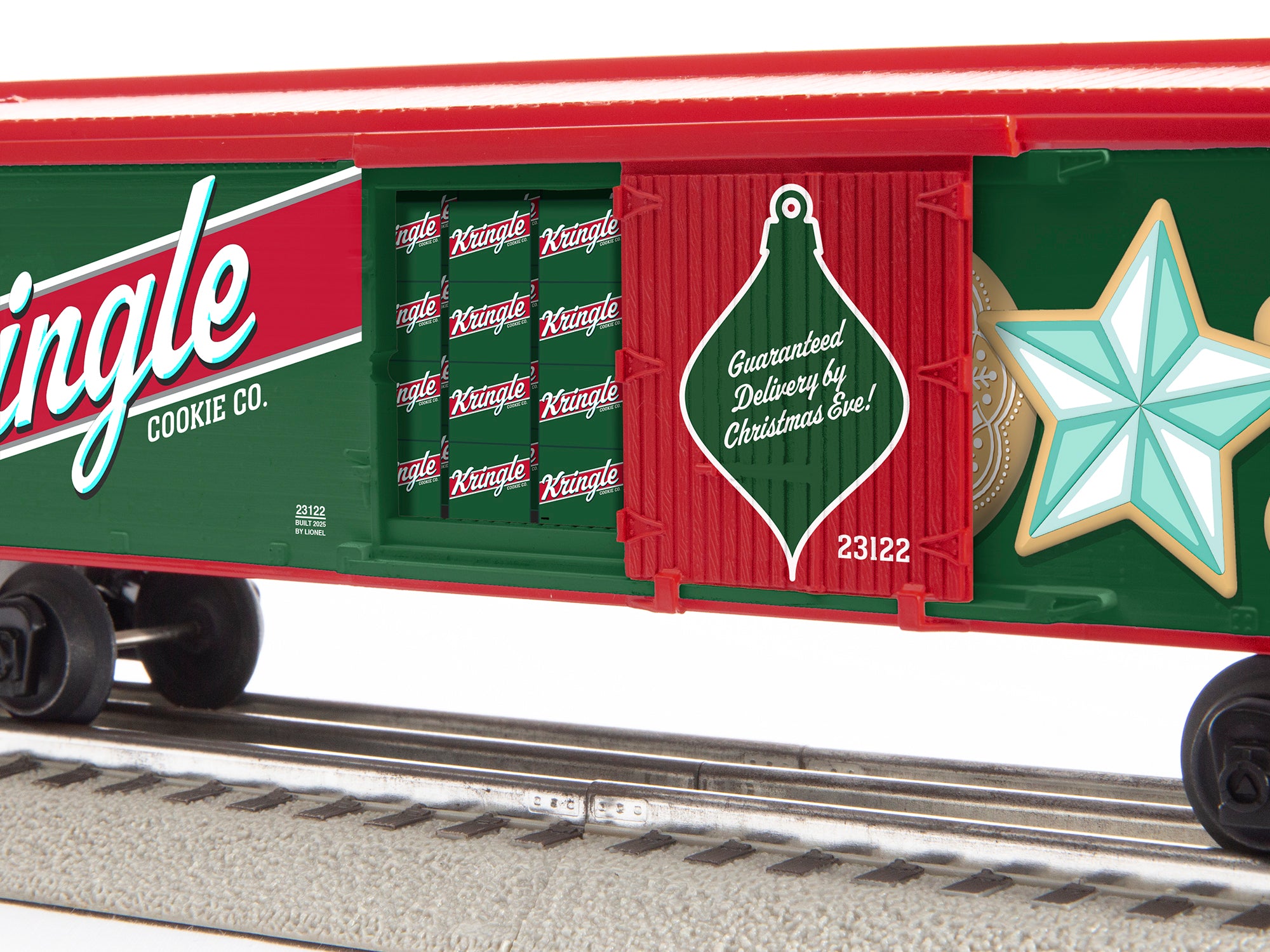 Lionel 2523120 - LionChief 0-8-0 Christmas Freight Set "Peppermint Railroad" w/ Bluetooth 5.0