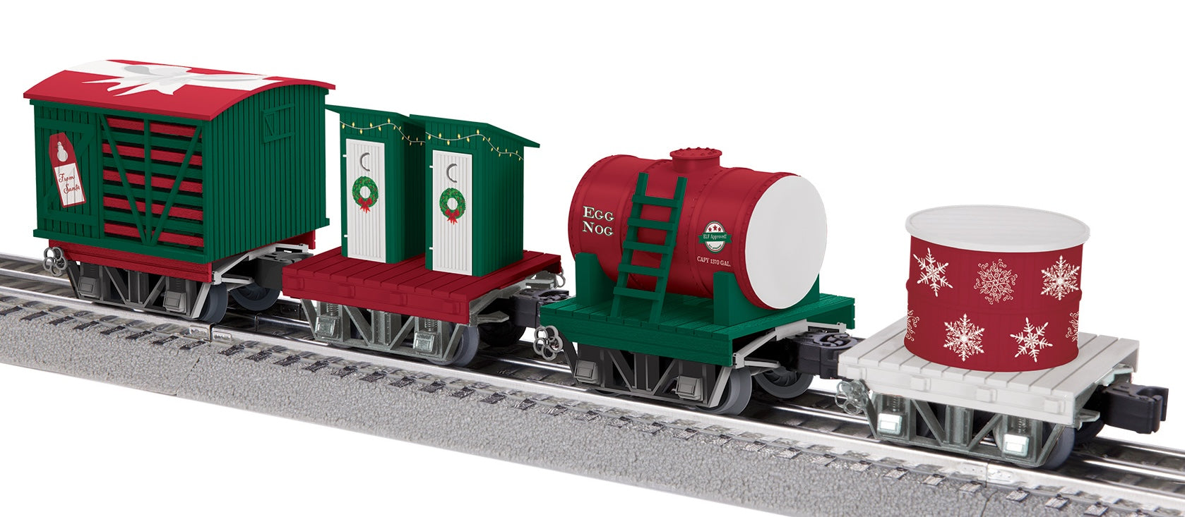 Lionel 2526640 - Disconnect Car "Christmas" (4-Car)