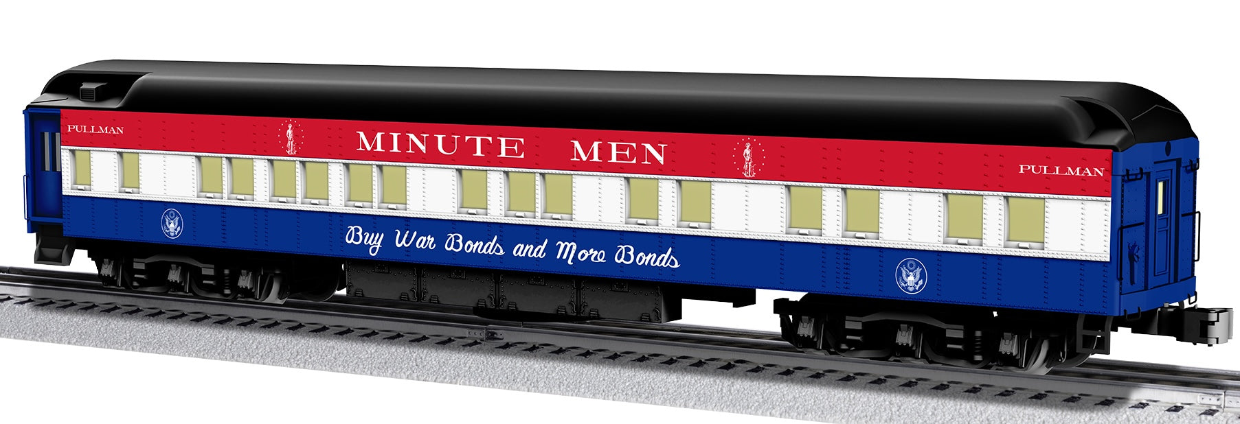 Lionel 2527550 - 18" SleeperSounds "Pullman" #Minute Men