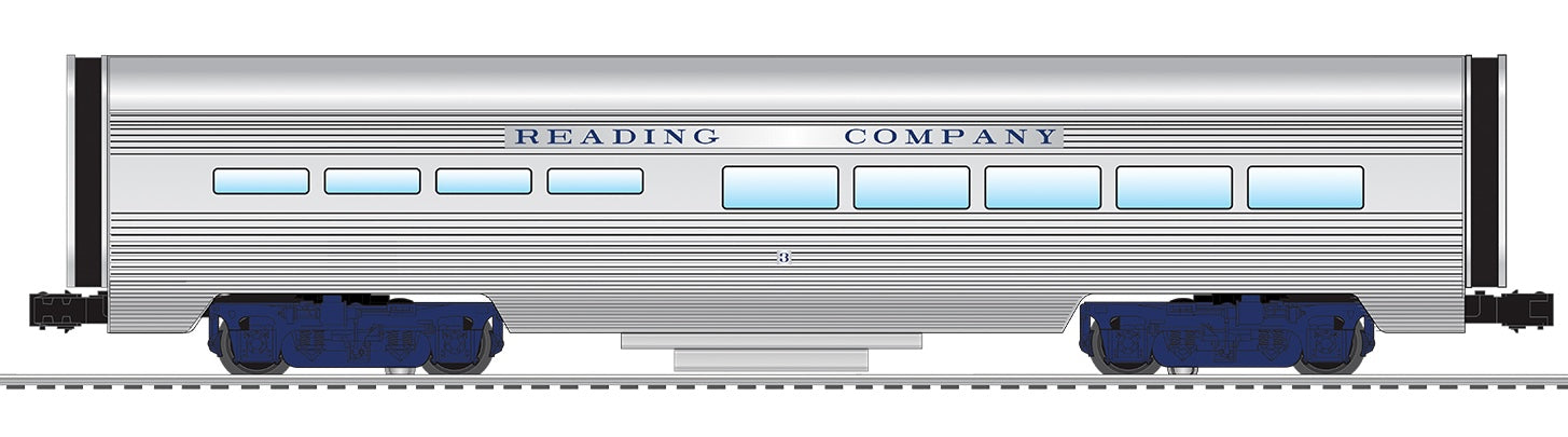 Lionel 2527730 - 15" Aluminum StationSounds Diner "Reading" #3