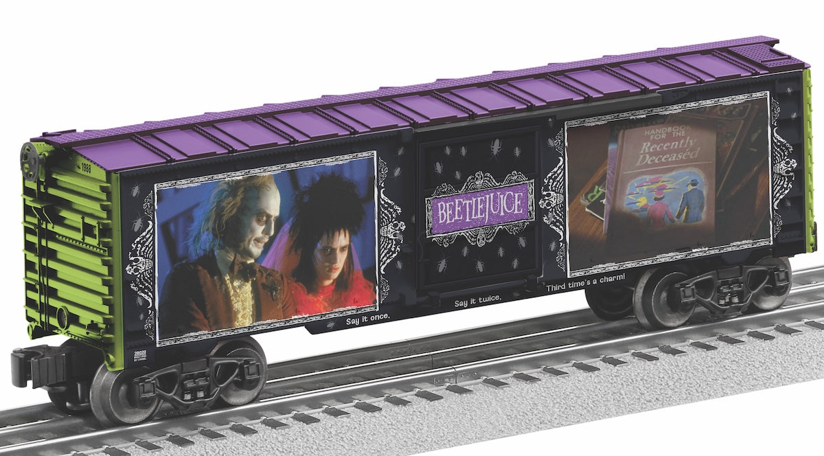 Lionel 2528020 - Boxcar "Beetlejuice" - MrMuffin'sTrains