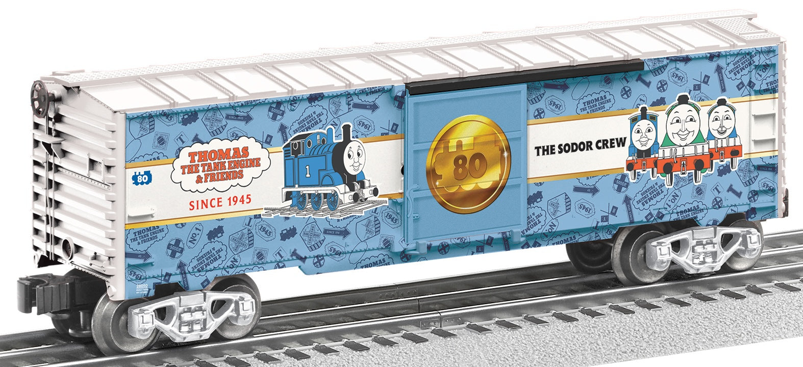 Lionel 2528050 - Thomas & Friends - 80th Anniversary Boxcar