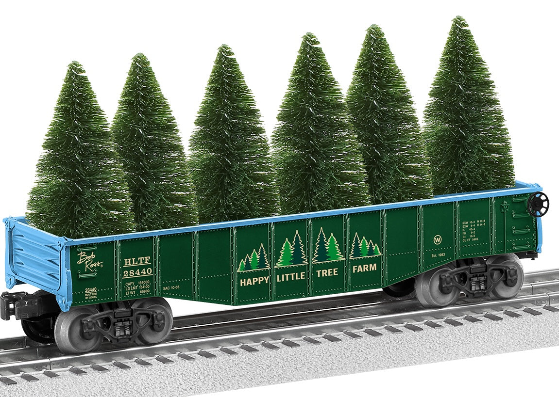 Lionel 2528440 - Bob Ross - Gondola Car "Happy Trees"